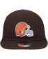 ფოტო #2 პროდუქტის Infant Boys and Girls Brown Cleveland Browns My 1st 9FIFTY Snapback Hat