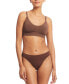 Бюстгальтер без косточек Ralph Lauren Luxe Smoothing Bralette 4L0079 для женщин Коричневый, 2XL - фото #5