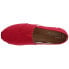 Фото #6 товара TOMS Alpargata Slip On Womens Red Flats Casual 001001B07-RED