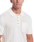 ფოტო #3 პროდუქტის Men's Short Sleeved Polo Sweater