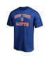 Фото #3 товара Men's Royal New York Mets Heart & Soul T-shirt