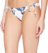 Tavik Women's 175653 Ricci Bikini Bottom Swimwear Iris White Size S