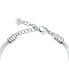 Lovely steel bracelet with heart Drops SCZ1259