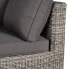 Loungeset Voia aus Polyrattan 3-teilig