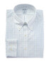 Фото #1 товара Brooks Brothers Regular Fit Dress Shirt Men's Blue 16H 36/37