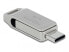 Фото #4 товара USB флеш-накопитель Delock 54075 - 64 ГБ - USB Type-A / USB Type-C - 3.2 Gen 1 (3.1 Gen 1) - 100 МБ/c - поворотный - серебристый