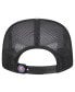 Фото #4 товара Men's Black Chicago Cubs Checkmate Trucker 9FIFTY Snapback Hat