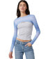 ფოტო #5 პროდუქტის Women's Rib Pullover Shrug Sweater