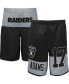 ფოტო #1 პროდუქტის Big Boys and Girls Davante Adams Black Las Vegas Raiders Player Name and Number Shorts