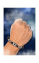 ფოტო #2 პროდუქტის Black Panther Mens Stainless Steel Beaded Lariat Bracelet - Adjustable