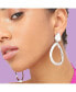 ფოტო #2 პროდუქტის Women's Contemporary Drop Earrings