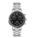 Фото #1 товара Ted Baker Men Black Dial Chronograph Quartz S. Steel Watch - BKPMMF122 NEW