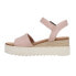 Фото #5 товара TOMS Diana Espadrille Wedge Womens Pink Casual Sandals 10020737T-680