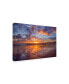 Фото #2 товара John Gavrili Cement Ship Sunset Canvas Art - 19.5" x 26"