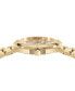 Salvatore Men's Swiss Vega Upper East Gold Ion Plated Stainless Steel Bracelet Watch 40mm