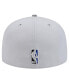 Men's Gray New York Knicks Active Color Camo Visor 59FIFTY Fitted Hat