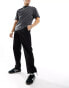 Фото #1 товара Selected Homme loose fit cargo pant in black