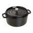 Zwilling STAUB LA COCOTTE - Casserole baking dish - Round - Cast iron - Ceramic - Gas - Halogen - Induction - Sealed plate - Black - Enamel