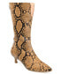 ფოტო #1 პროდუქტის Women's Esperanza Wide Calf Notch Boots