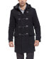 Men Benjamin Wool Blend Classic Duffle Coat - Tall Черный, 2XLT - фото #1