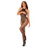 Фото #1 товара Эротическое белье Obsessive G332 Bodystocking S/M/L with mixed pattern (Полупрозрачное боди)