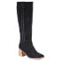 Diba True Mar Velus Square Toe Pull On Womens Black Casual Boots 85317-005 10 - фото #2