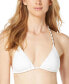 ფოტო #1 პროდუქტის Women's Chain-Strap Triangle Bikini Top