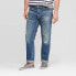 Фото #1 товара Men's Big & Tall Athletic Fit Jeans - Goodfellow & Co Blue 33x36