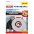 Tesa Powerbond Ultra Strong - Mounting tape - White - 1.5 m - Outdoor - Plastic,Wood - 1 kg/cm