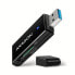 Фото #1 товара AXAGON CRE-S2N Cardreader USB-A 3.2 Gen 1, SD, microSD - schwarz