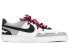 Фото #3 товара Кроссовки низкие мужские Nike Court Vision 1 Low - серо-черно-белые.