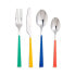 Фото #2 товара BENETTON Rainbow 24 Pieces Cutlery