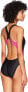 Speedo Women's 239858 Pro LT Drop Back Solid One Piece Swimsuit Size 30