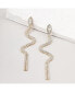 ფოტო #2 პროდუქტის Pave Snake Earring