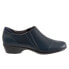 Фото #1 товара Softwalk Charming S1754-400 Womens Blue Loafers & Slip Ons Casual Shoes 6