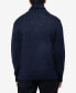 Фото #2 товара Men's Shawl Neck Knit Sweater