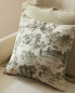 Фото #7 товара Toile de jouy cushion cover