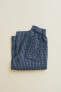 Фото #3 товара Timelesz - брюки из жатой ткани в мелкую полоску ZARA