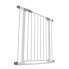 Фото #24 товара Hauck Clear Step Autoclose Safety Gate for Widths 75-80 cm, Ultra Flat Threshold, Automatic Closing Mechanism, No Drilling, One-Handed Opening, Metal, White