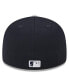 Фото #2 товара Men's Navy New York Yankees 2024 Batting Practice Low Profile 59FIFTY Fitted Hat