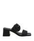 Фото #2 товара Women's Gemm Woven Block Heel Sandals