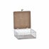 Фото #3 товара Декоративный шкафчик DKD Home Decor Белый Коричневый Деревянный Металл Алюминий 16 x 16 x 6 cm