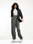 Фото #1 товара ASOS DESIGN Tall double button trouser in grey