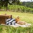 Фото #7 товара Плед с зигзагообразным узором Relaxdays Picknickdecke Zickzack-Muster 200x300 см