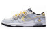 【定制球鞋】 Nike Dunk Low 特殊鞋盒 不蕉不躁 香蕉 像素 简约 低帮 板鞋 GS 蓝灰黄 / Кроссовки Nike Dunk Low CW1590-100