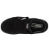 Фото #4 товара Puma Strap Satin Ep Logo Platform Slip On Womens Black Sneakers Casual Shoes 36
