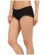 Фото #2 товара Only Hearts 292132 Women's Organic Cotton Hipster Panty,Black Size Medium