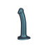 Фото #2 товара Soft Silicone Dildo Metallic - Size M, 18 cm