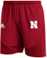 Men's Big and Tall Scarlet Nebraska Huskers 2021 Sideline Aeroready Training Shorts