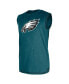 Фото #3 товара Men's Midnight Green Philadelphia Eagles Tank Top